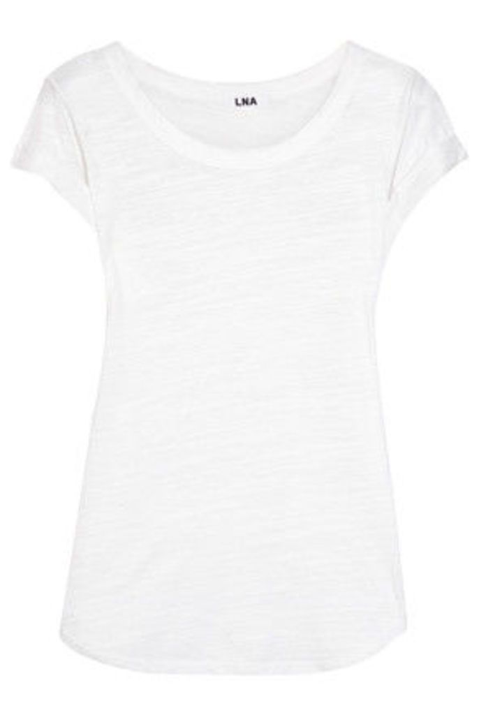 LNA - Mcqueen Slub Jersey T-shirt - White