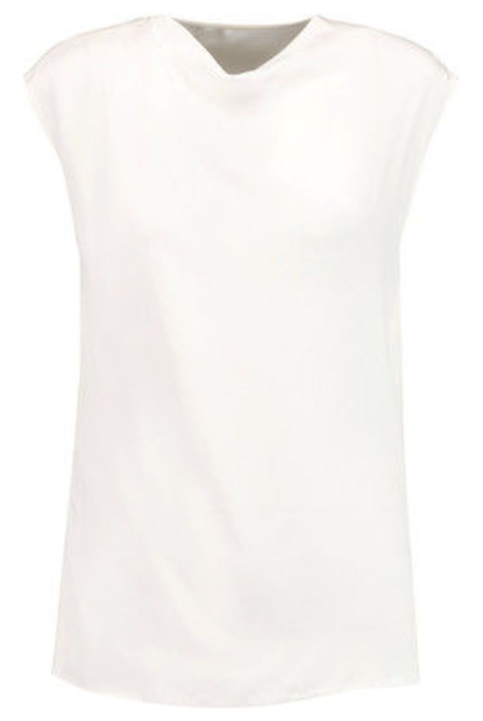 3.1 Phillip Lim - Draped Silk Top - White