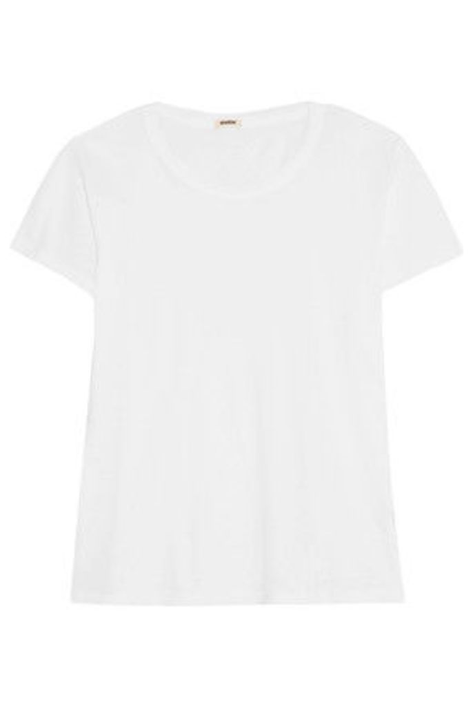 Monrow - Cotton-jersey T-shirt - White