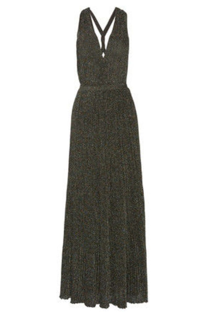 Missoni - Metallic Crochet-knit Maxi Dress - Gray
