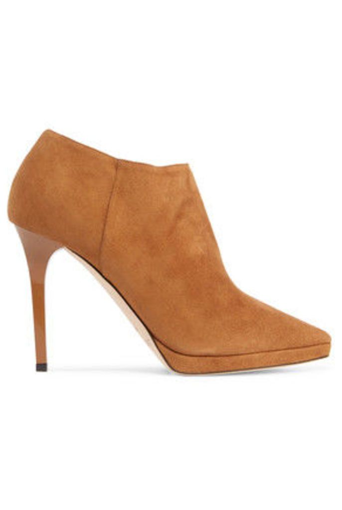 Jimmy Choo - Lindsey Suede Boots - Tan