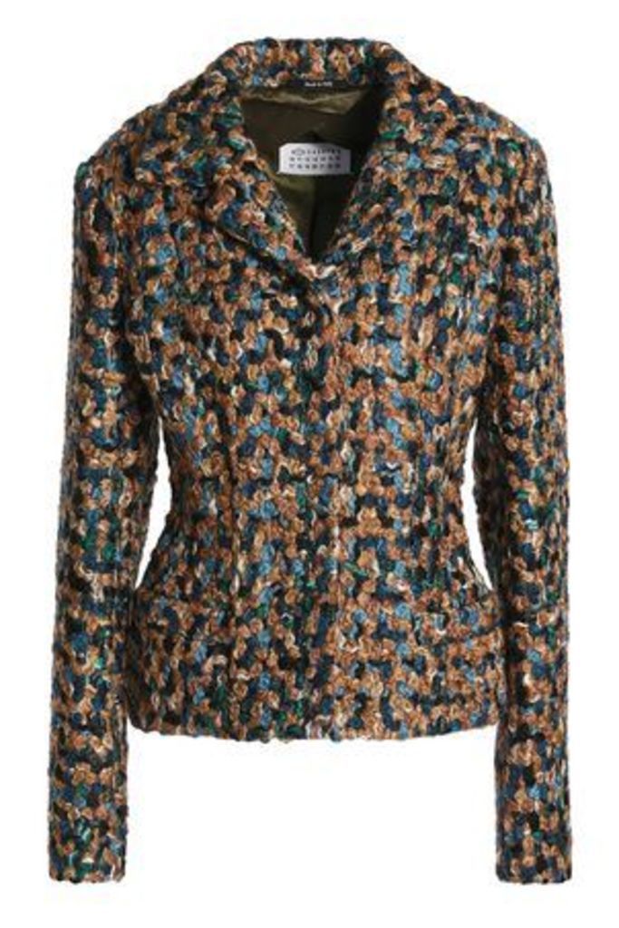 Maison Margiela Woman Wool-bouclÃ© Jacket Multicolor Size 40