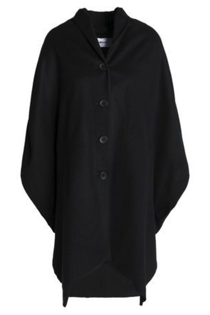 Chalayan Woman Oversized Brushed Wool-blend Jacket Black Size M