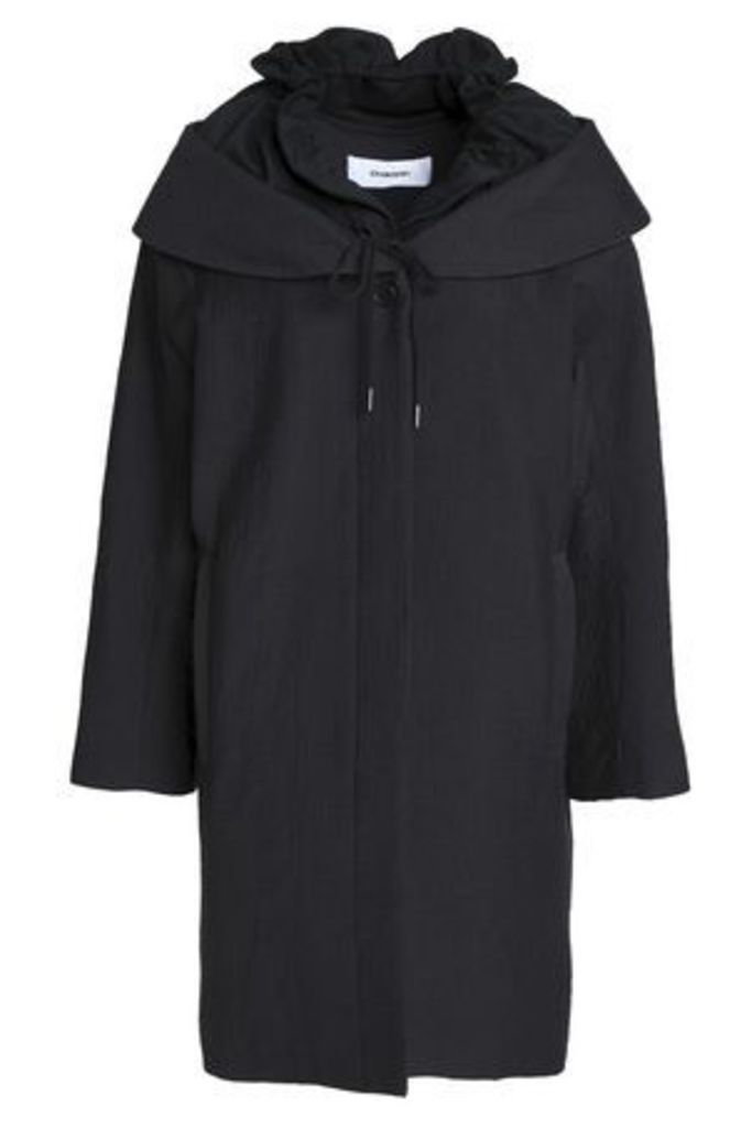 Chalayan Woman Cotton-blend CloquÃ© Jacket Black Size S