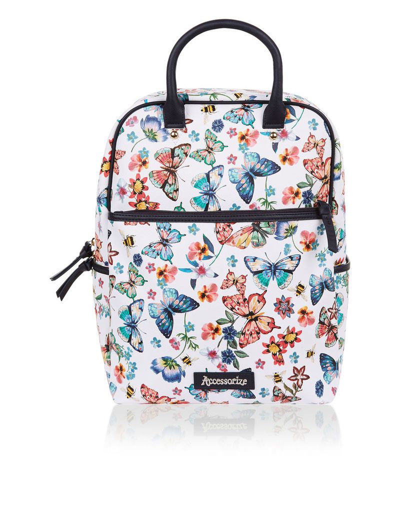 Butterfly Top Handle Backpack