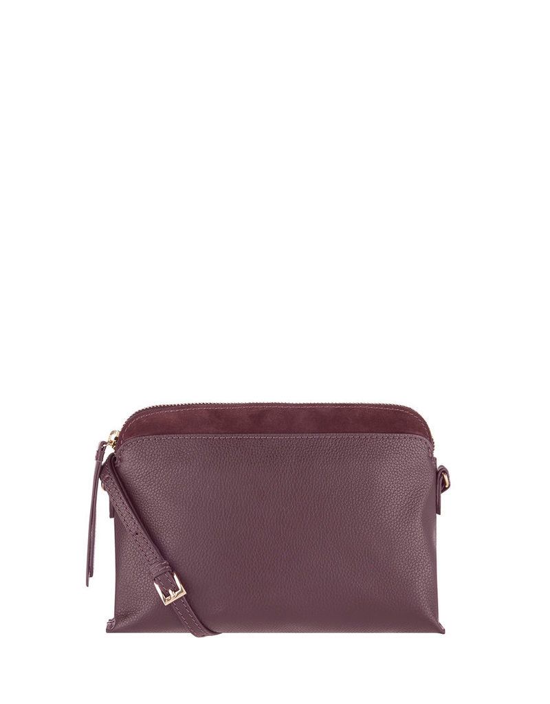 Tess Domed Leather Cross Body Bag