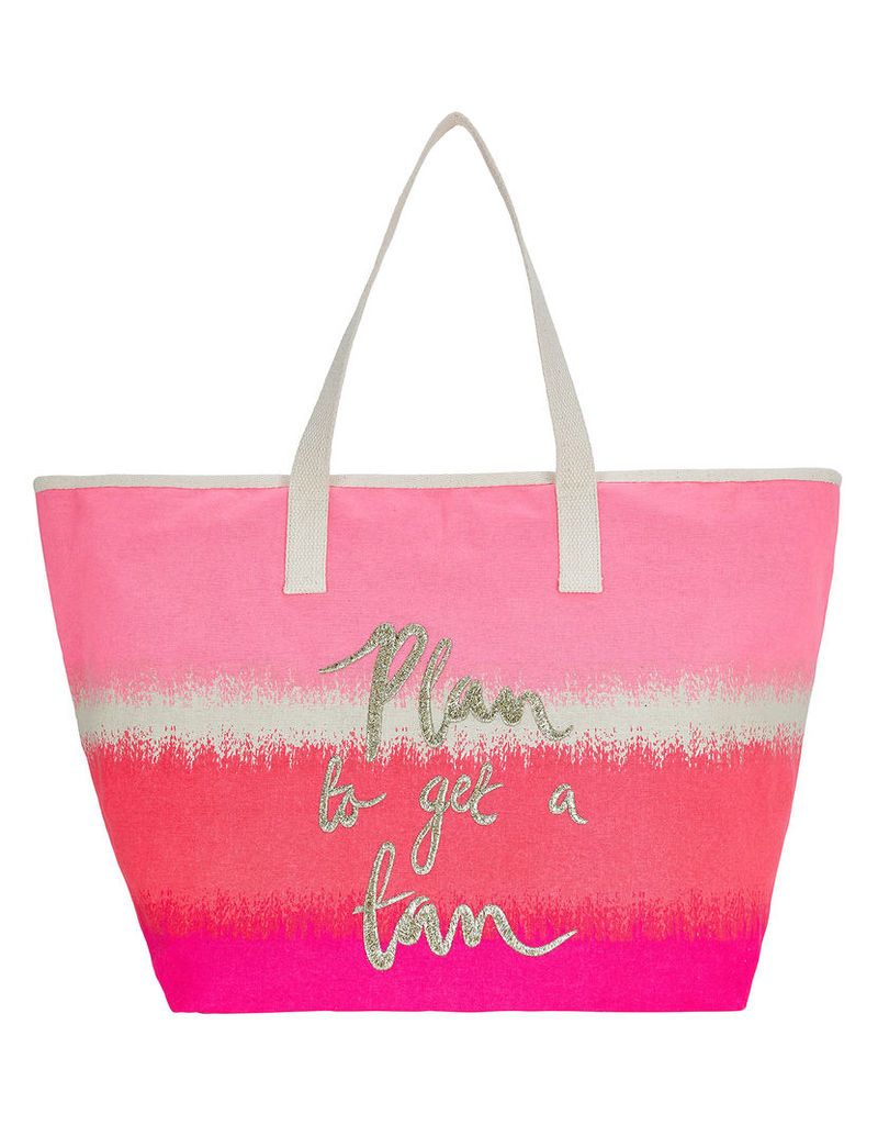 Plan To Get A Tan Beach Bag