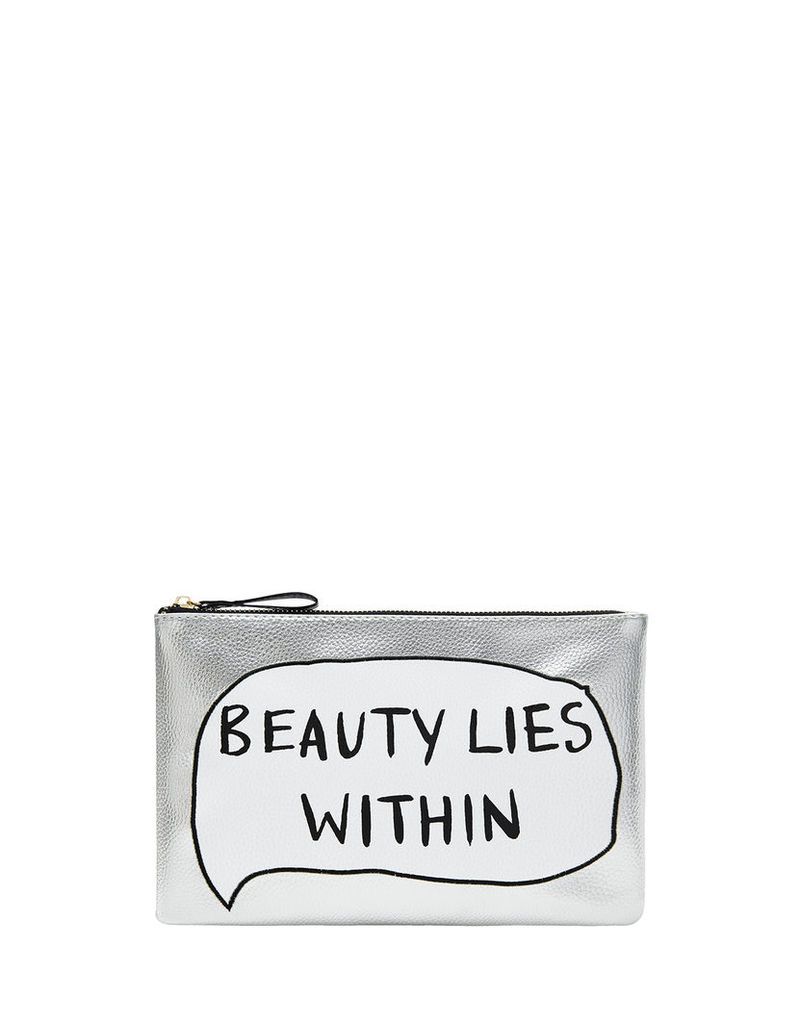 Beauty Lies Within Makeup Bag