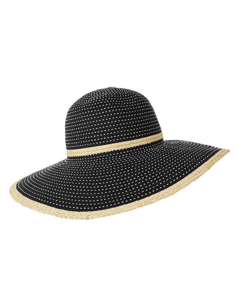 Ribbon Braid Floppy Hat