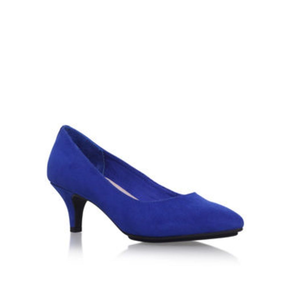 Womens Soleacomfort Fit Ariannasolea Comfort Arianna Blue Mid Heel Court Shoes, 7 UK