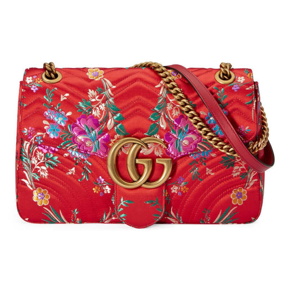 GG Marmont floral jacquard shoulder bag