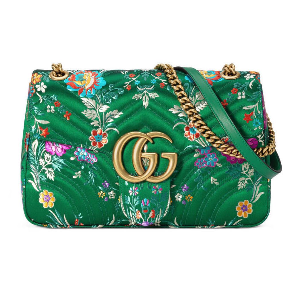 GG Marmont floral jacquard shoulder bag