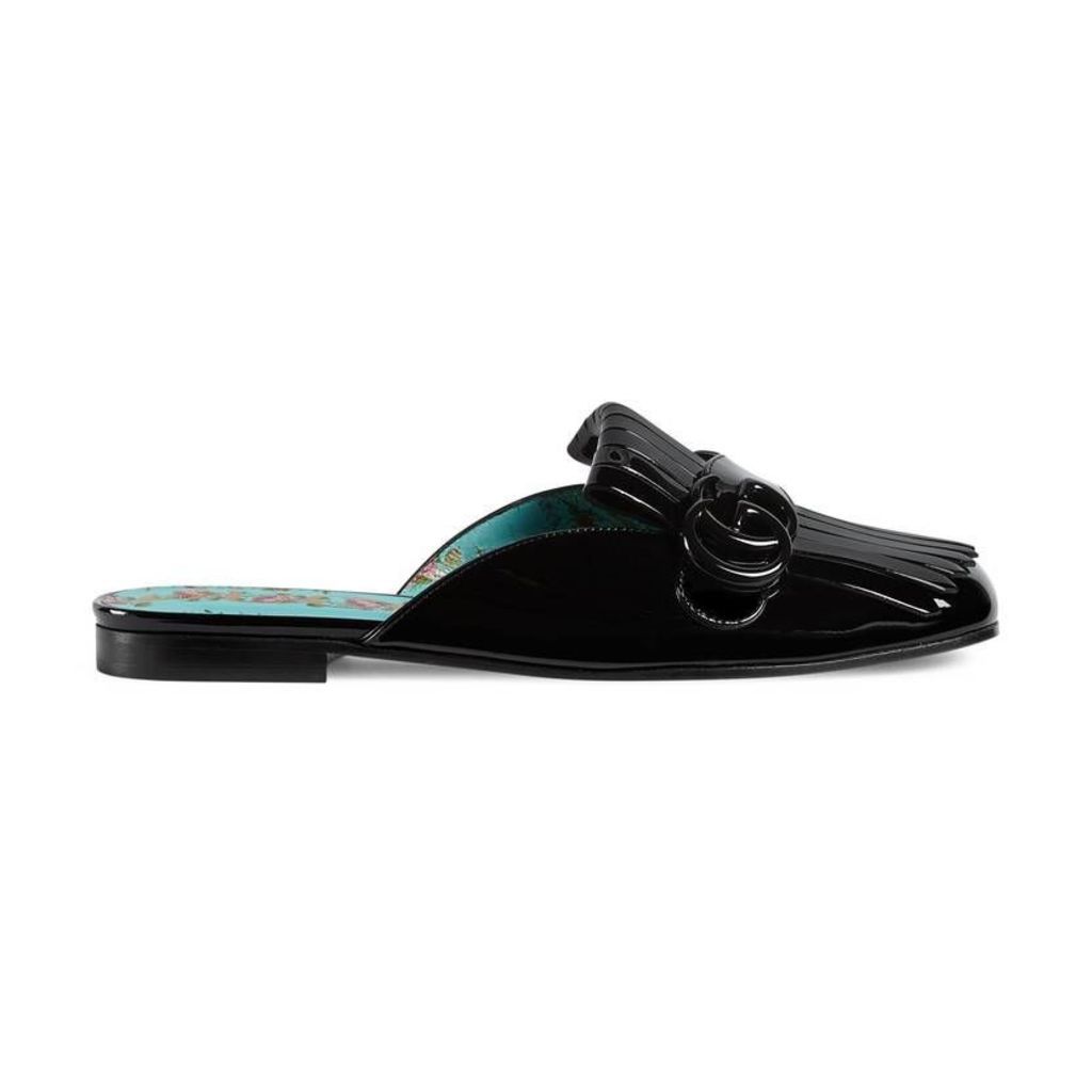 Marmont patent leather slipper