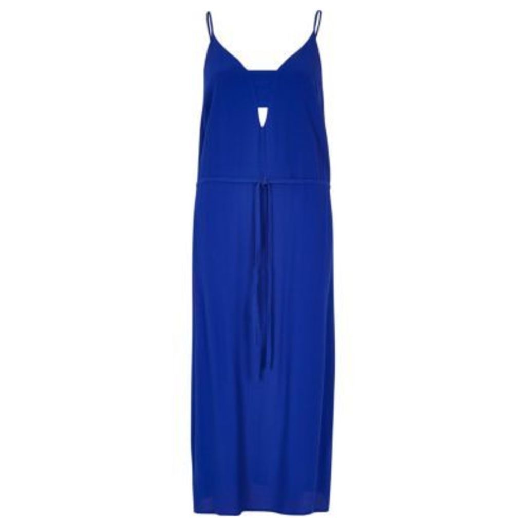 River Island Womens Bright Blue midi slip dress