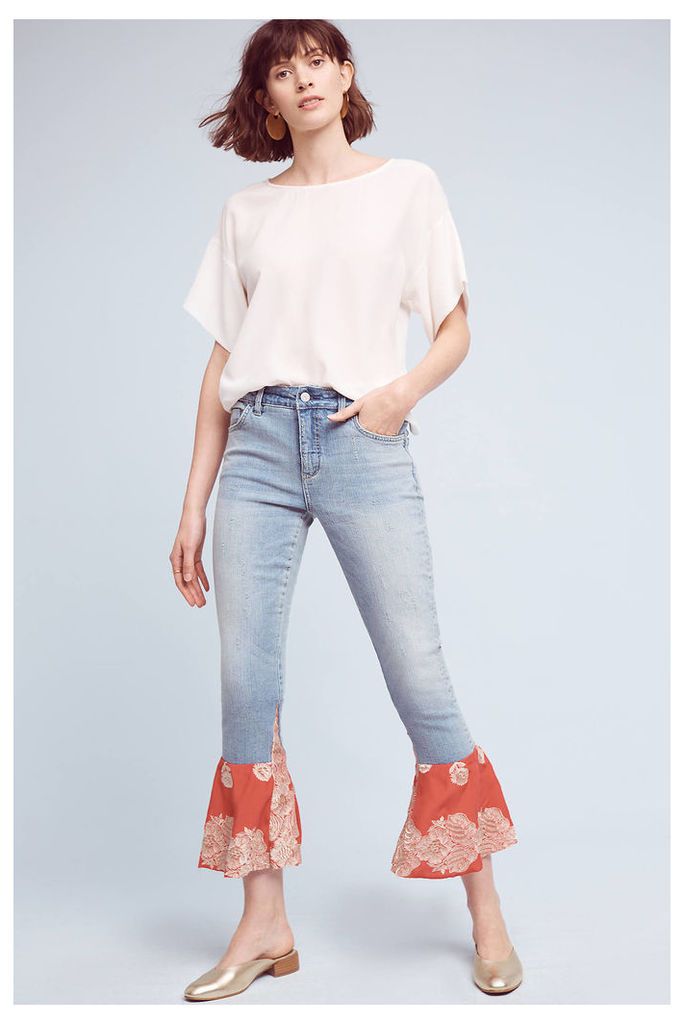 Pilcro High-Rise Crafted Flare Jeans