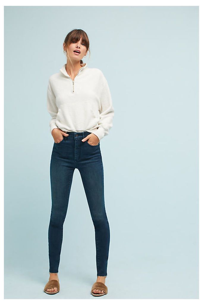 Pilcro Ultra High-Rise Skinny Jeans - Denim Medium Blue, Size 28