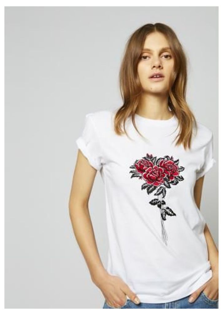 Rose Bunch Boyfriend T-Shirt