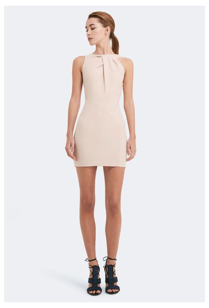 Mina Asymmetric Mini Dress - Sand