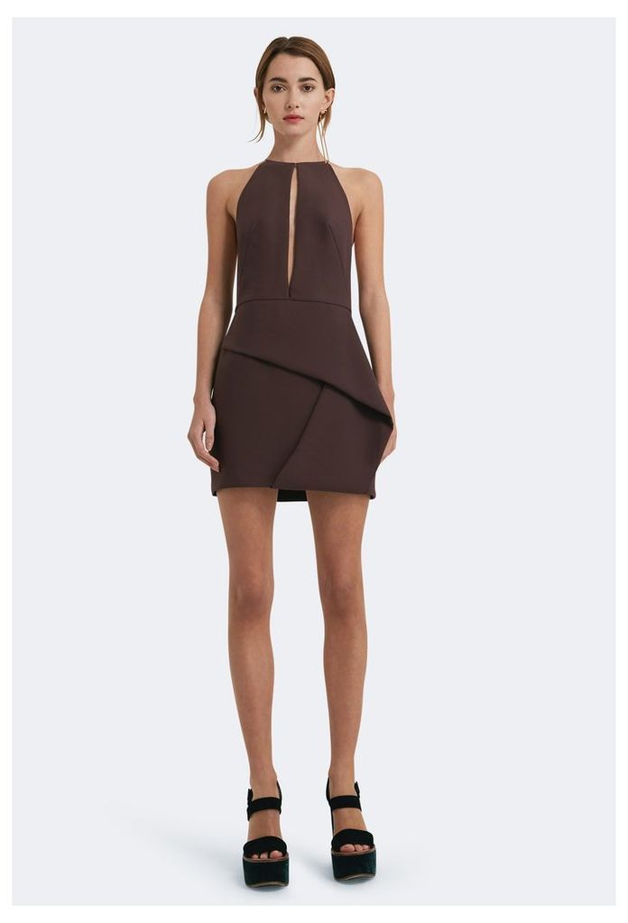 Andie Keyhole Front Mini Dress - Mulberry
