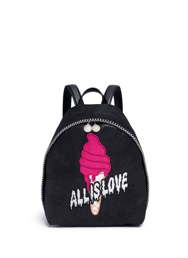 'Falabella Sport Surf' small ice cream backpack