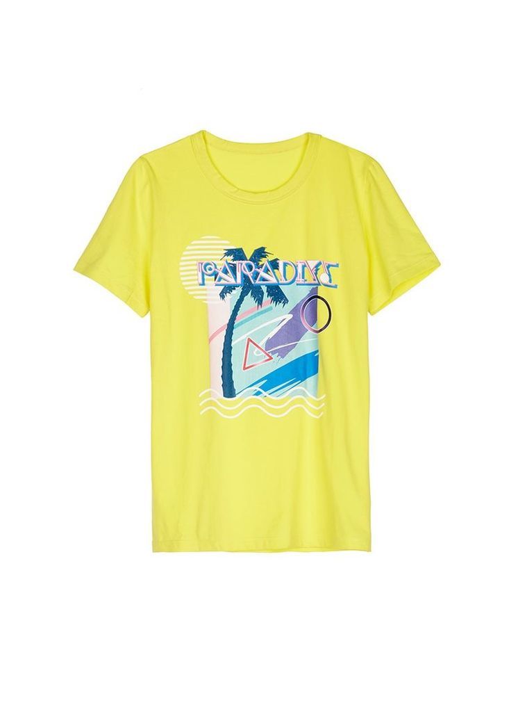'Paradise' print unisex T-shirt