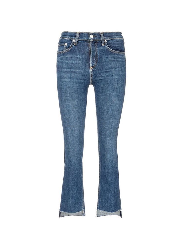 '10 Inch Stovepipe' wide leg jeans