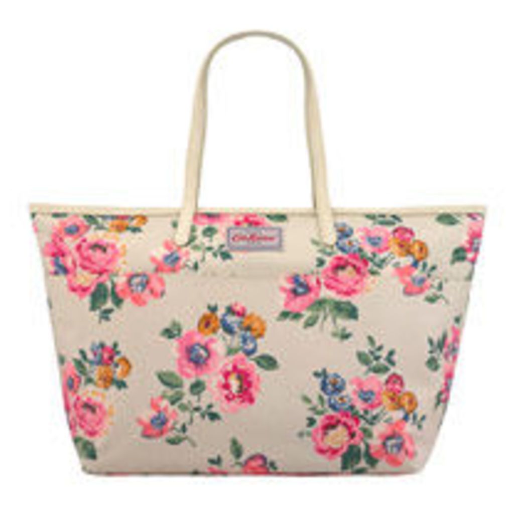 Windflower Bunch Large Trimmed Tote