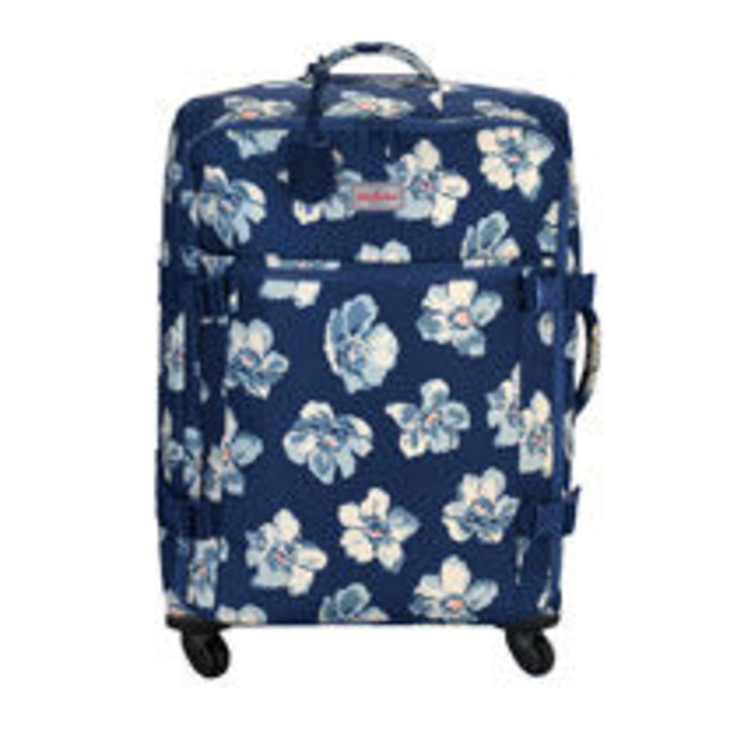 Scattered Anemone Large Four Wheel Suitcase