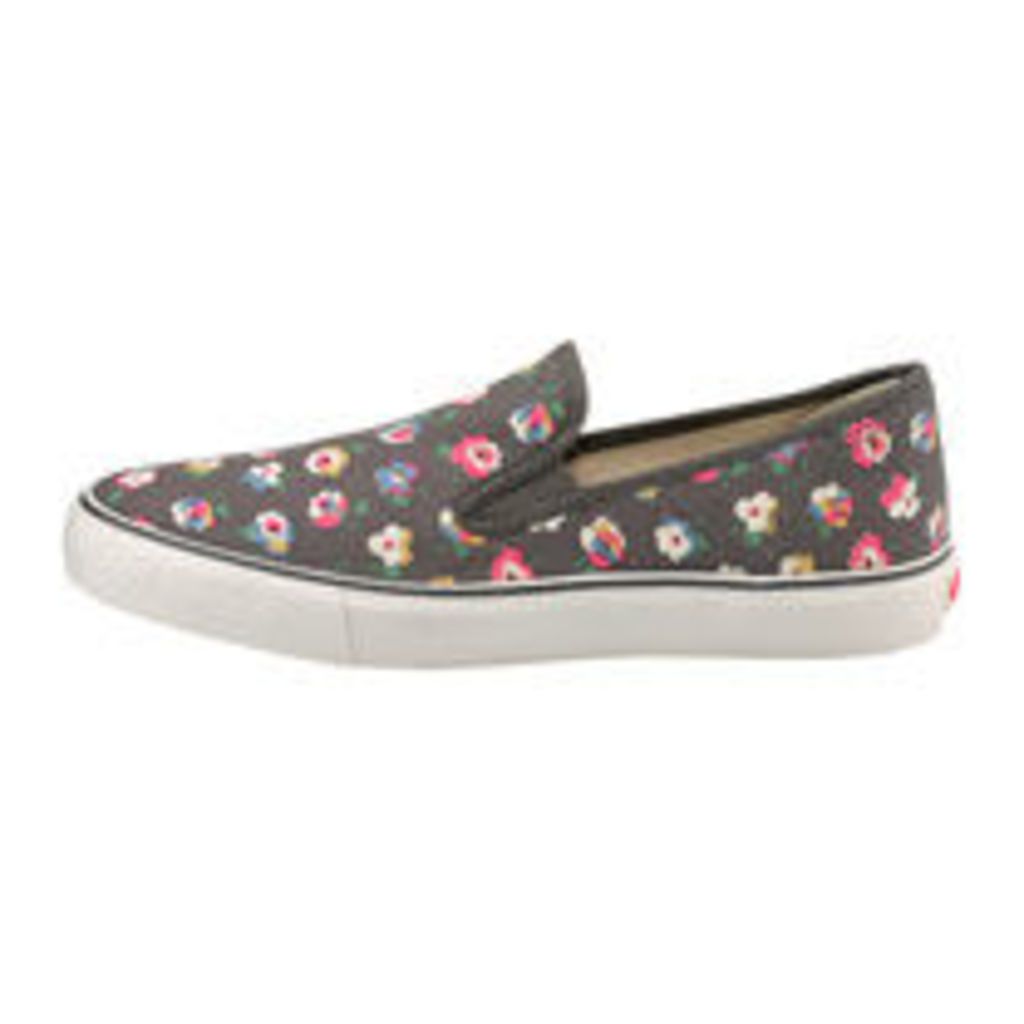 Cotton Ditsy Classic Slip on Trainers