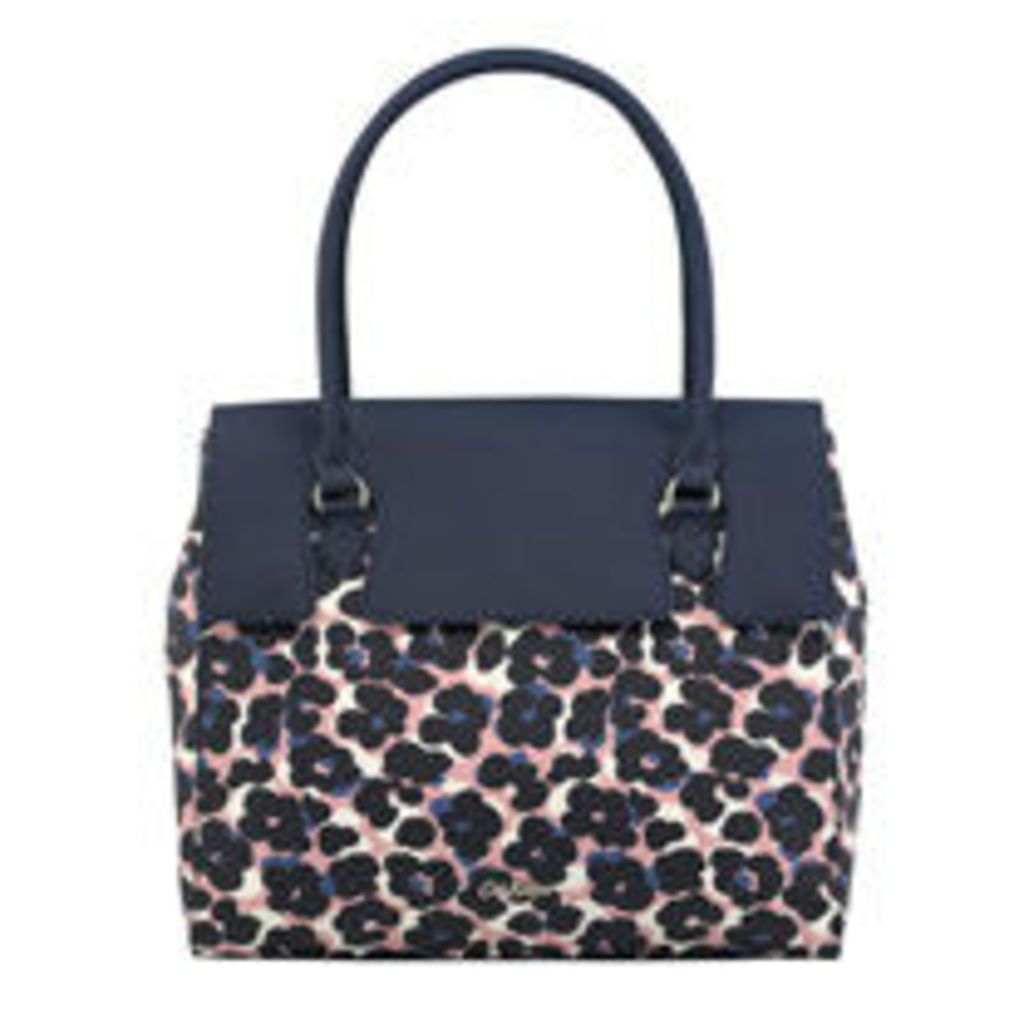 Leopard Flower Wingrove Large Handbag