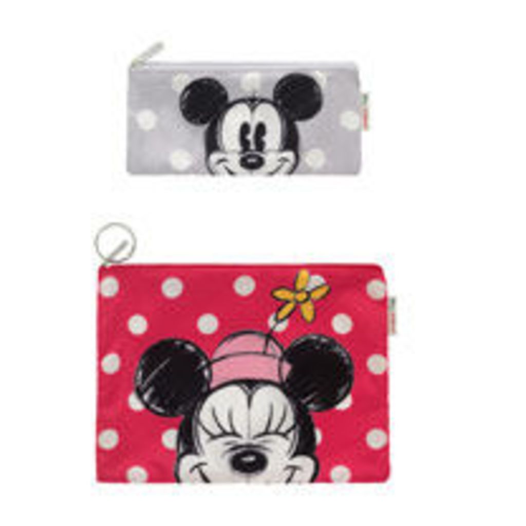 Mickey and Friends Set of Two Pouches