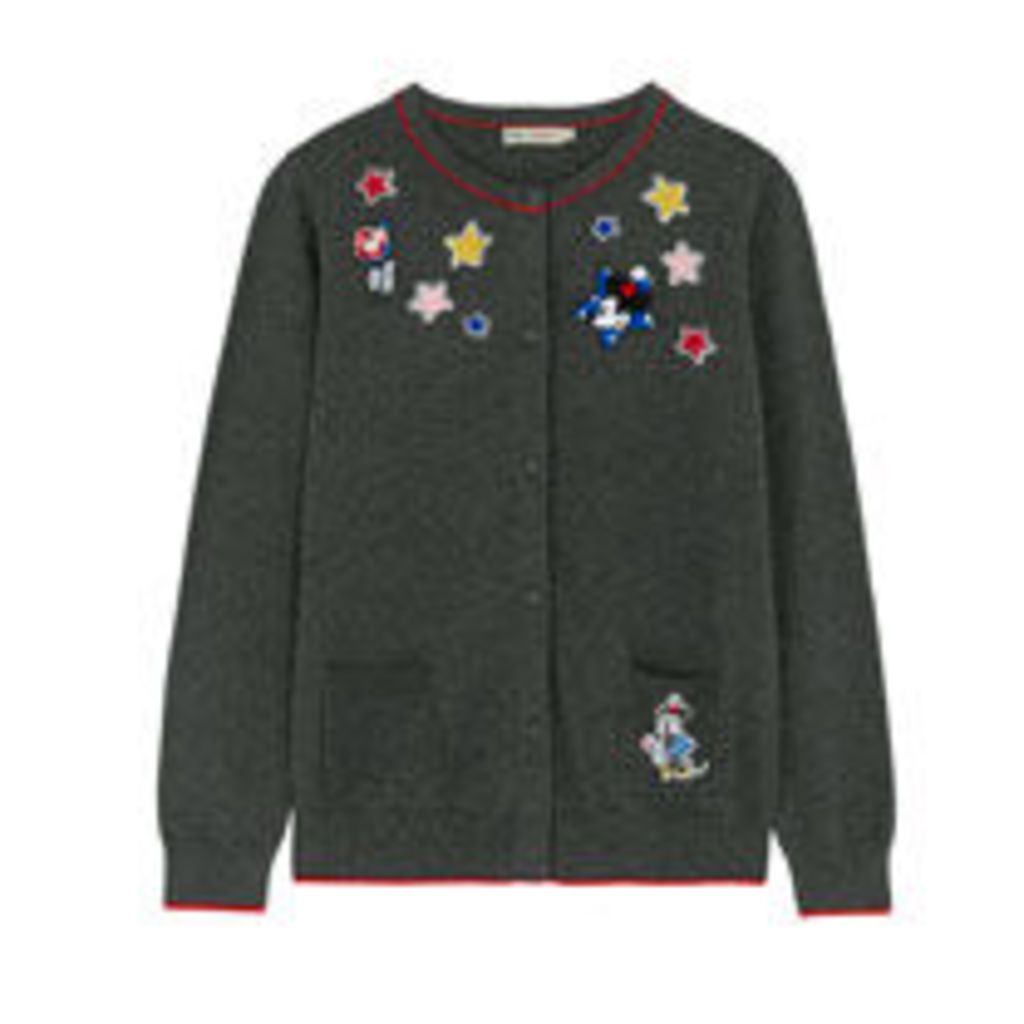Mickey and Minnie Patches Cardigan