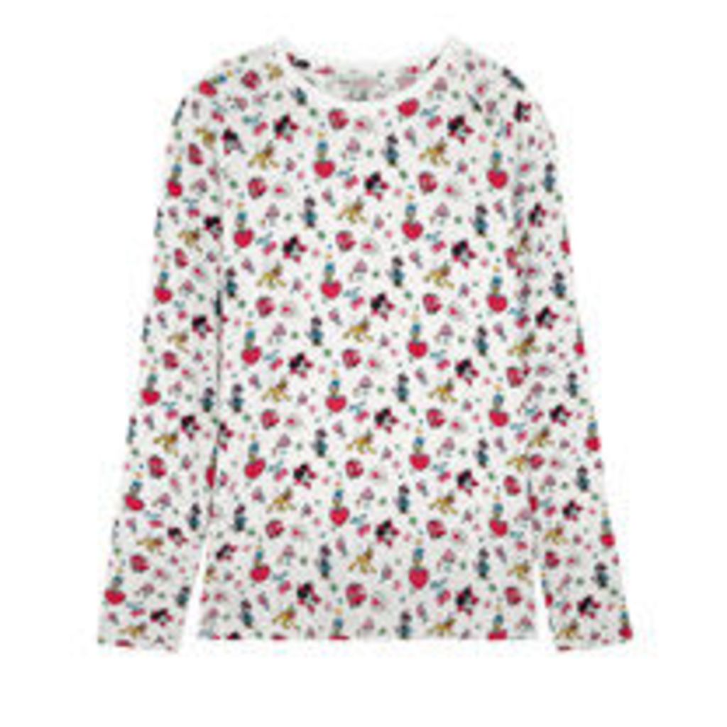 Mickey and Minnie Little Patches Jersey Top