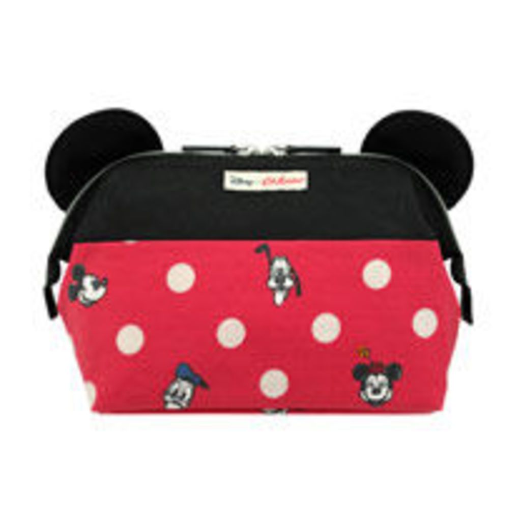 Mickey and Friends Button Spot Framed Washbag With Ears