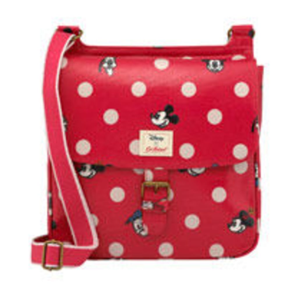 Mickey and Friends Button Spot Tab Saddle Bag