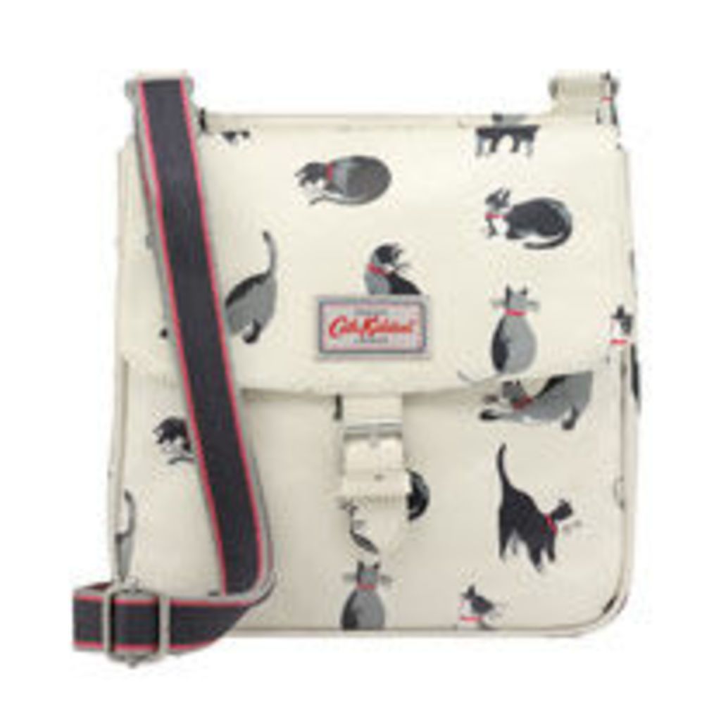 Painted Cats Tab Saddle Bag