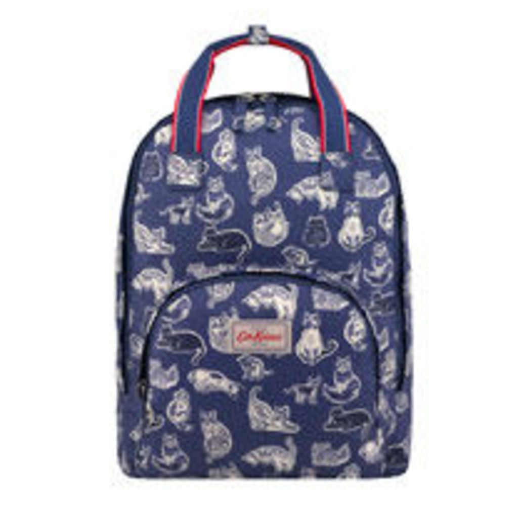 Squiggle Cats Multi Pocket Backpack