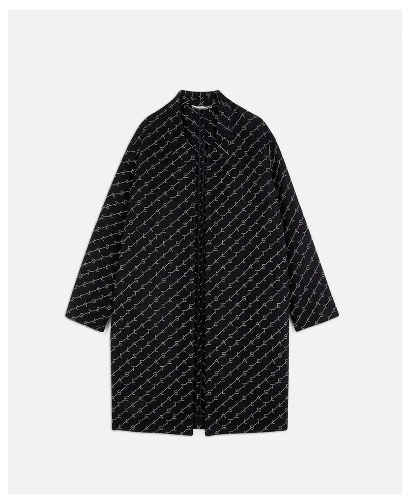 Stella McCartney Black Kailey Coat, Women's, Size 12