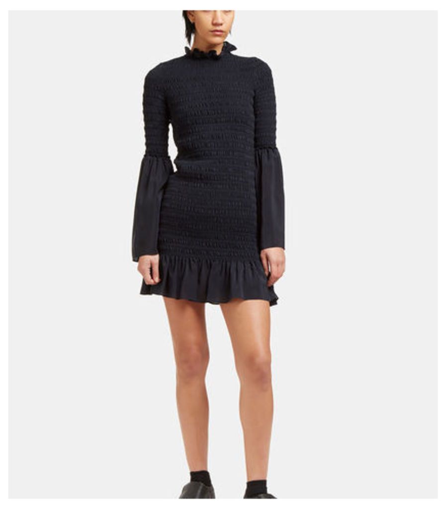 Kate Ruched Frill Dress