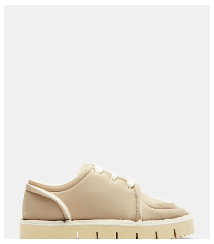 Padded Flat-Form Sneakers
