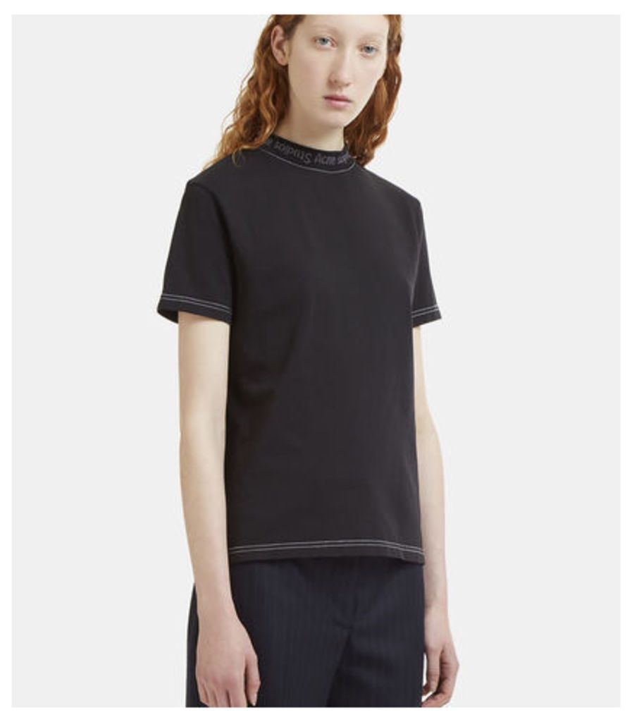 Meike Intarsia Knit T-Shirt