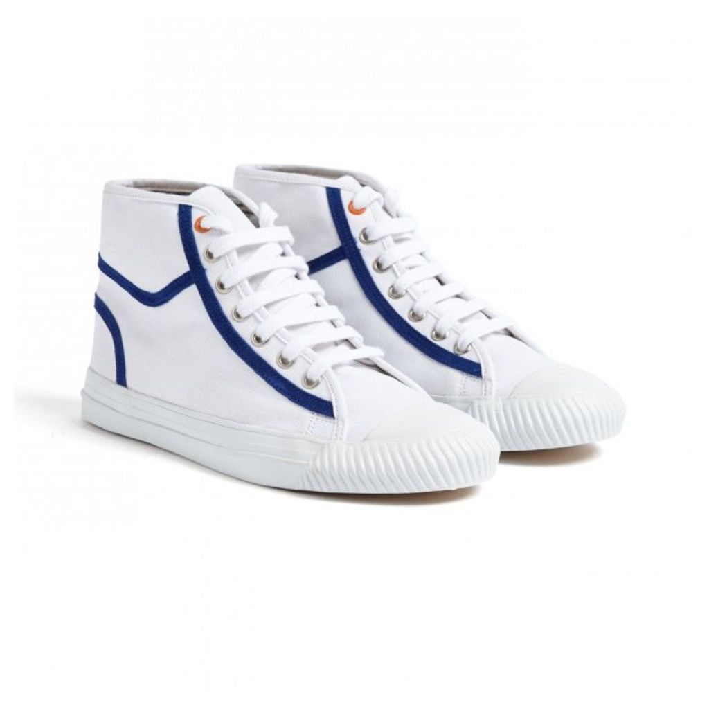 NEW Contrast Trim High-Top Trainers
