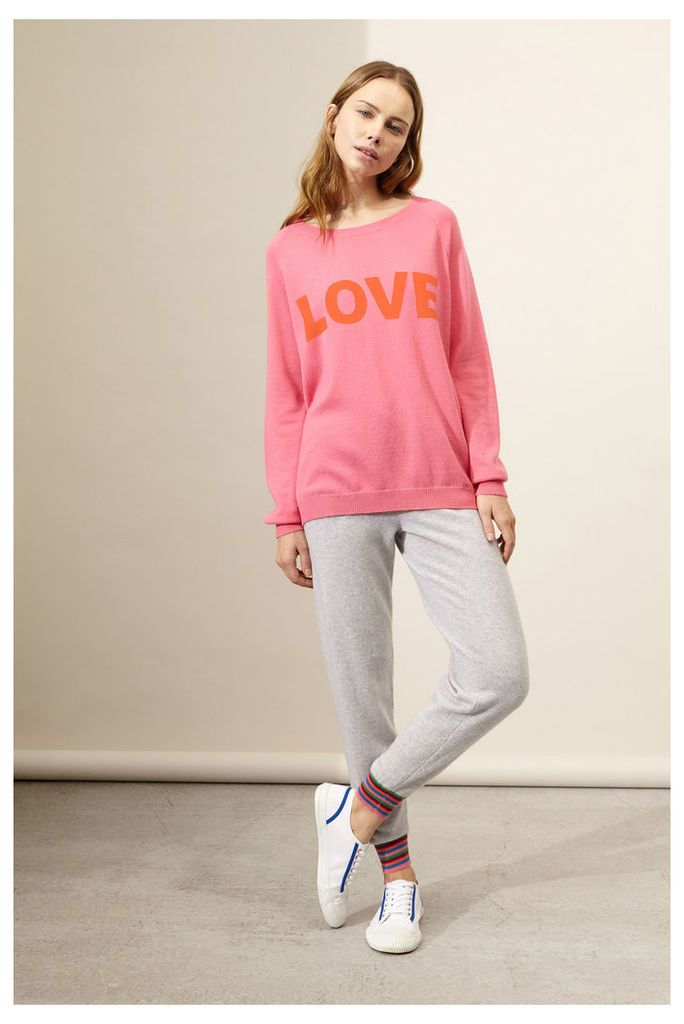 Pink Love Cashmere Sweater