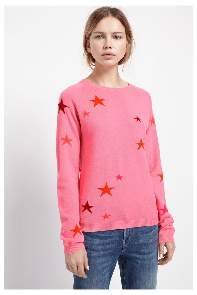 Star Pink Cashmere Sweater