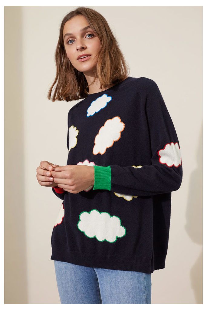 EXCLUSIVE Coloured Cloud Cashmere Sweater
