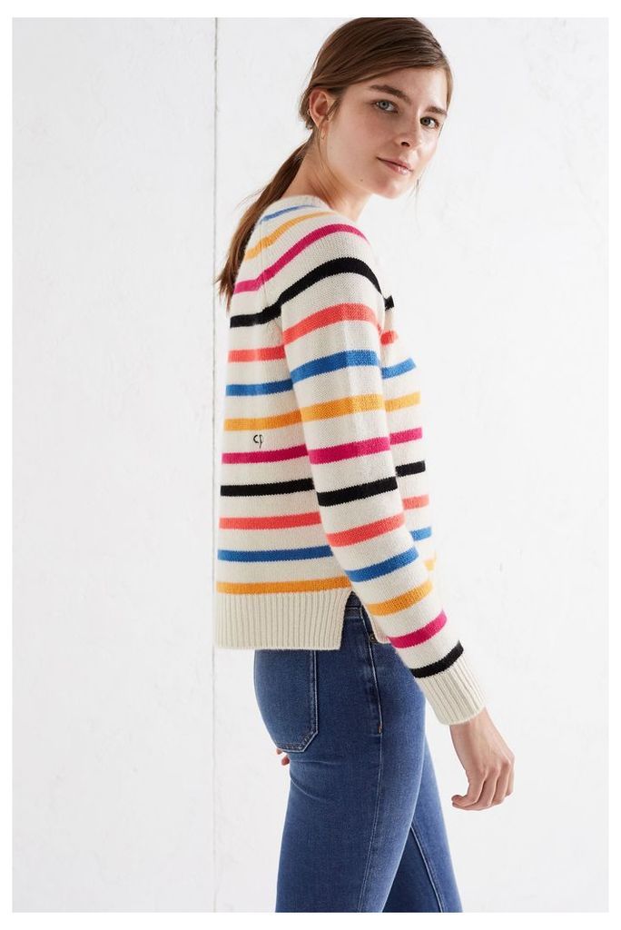 NEW Multicolour Breton Cashmere Sweater