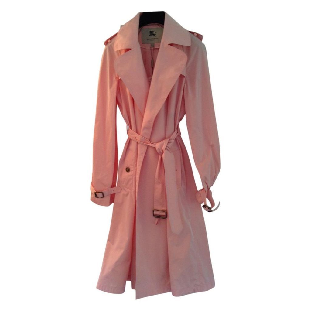 Pink Polyester Coat