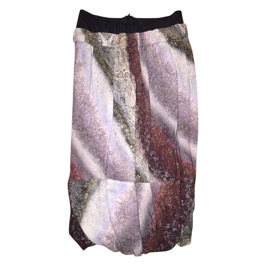 Multicolour Wool Skirt