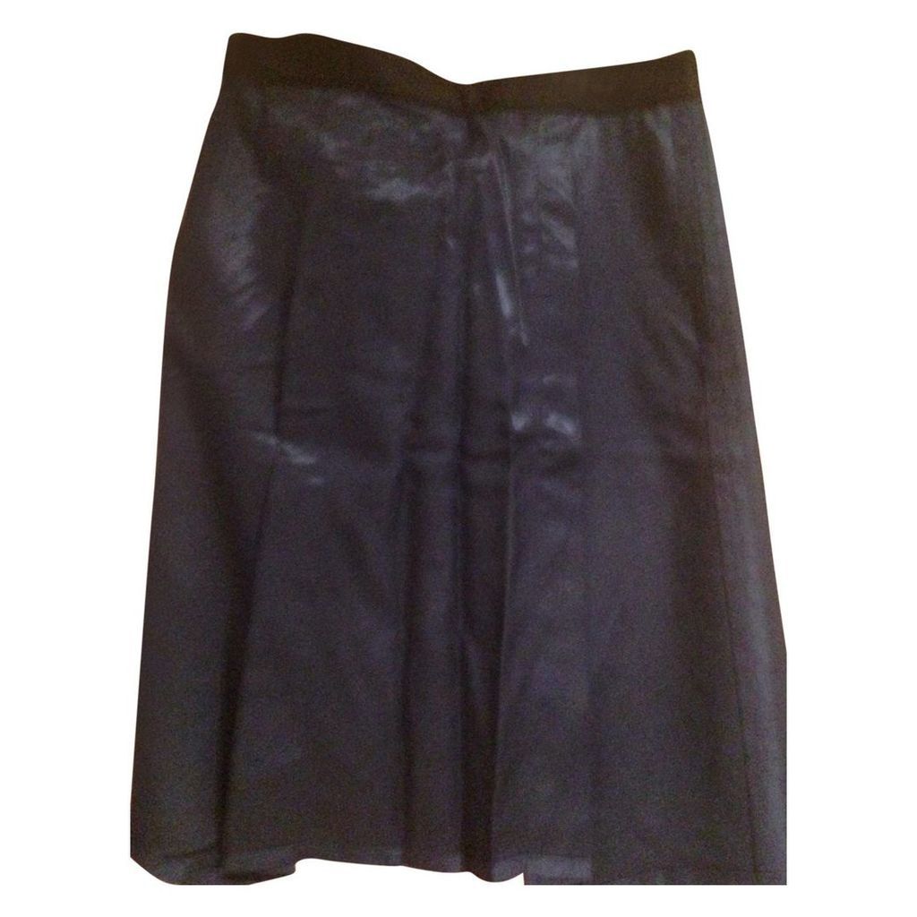 Navy Cotton Skirt