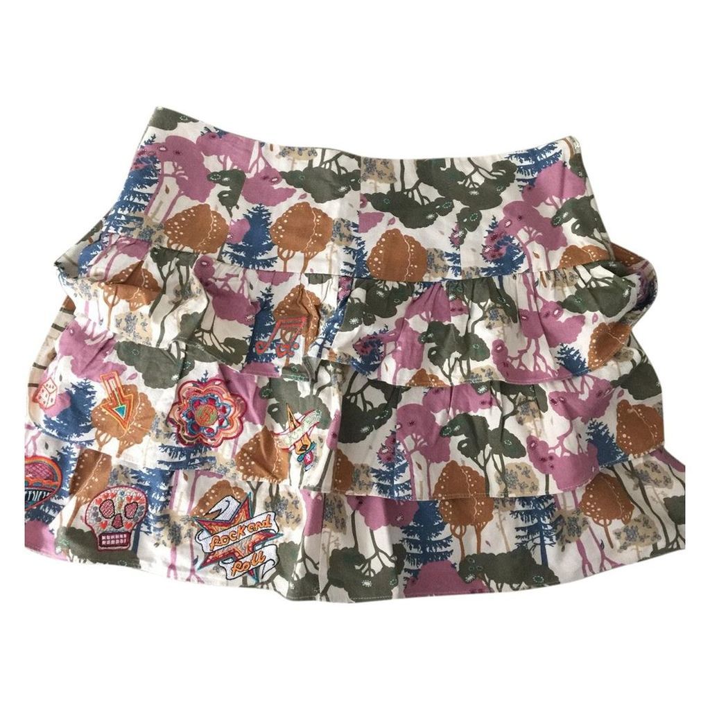 Multicolour Cotton Skirt